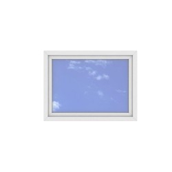 Okno PCV - 120x90 - DK1 - białe