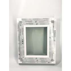 Nowe Okno PCV - 50x60 - DK1 - białe PAKIET TRZYSZYBOWY - 44mm