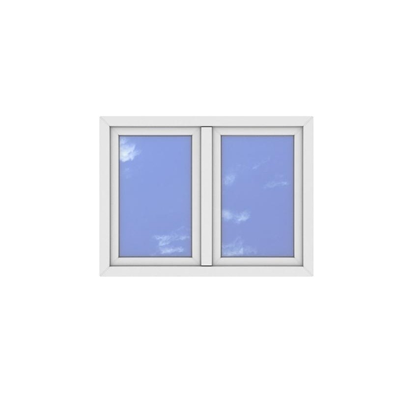 Okno PCV - 120x90 - DK2 - białe