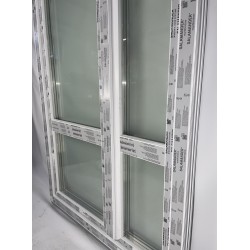 Okno PCV - 120x200 - balk 2flg - białe