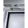 Okno PCV - 90x120 - DK1 - złoty dąb / białe