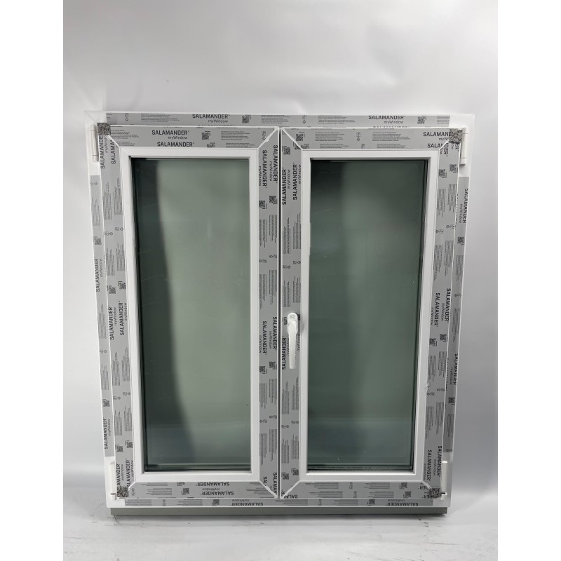 copy of Nowe Okno PCV - 110x100 - DK2 - białe  PAKIET TRZYSZYBOWY 44mm