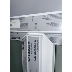 copy of Nowe Okno PCV - 110x110 - DK2 - białe  PAKIET TRZYSZYBOWY 44mm