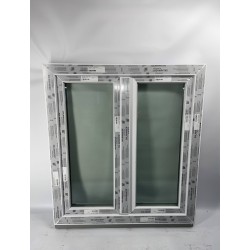 copy of Nowe Okno PCV - 110x110 - DK2 - białe  PAKIET TRZYSZYBOWY 44mm