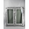 copy of Okno PCV - 100x100 - DK2 - złoty dąb / białe
