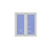 Okno PCV - 100x110 - DK2 - białe