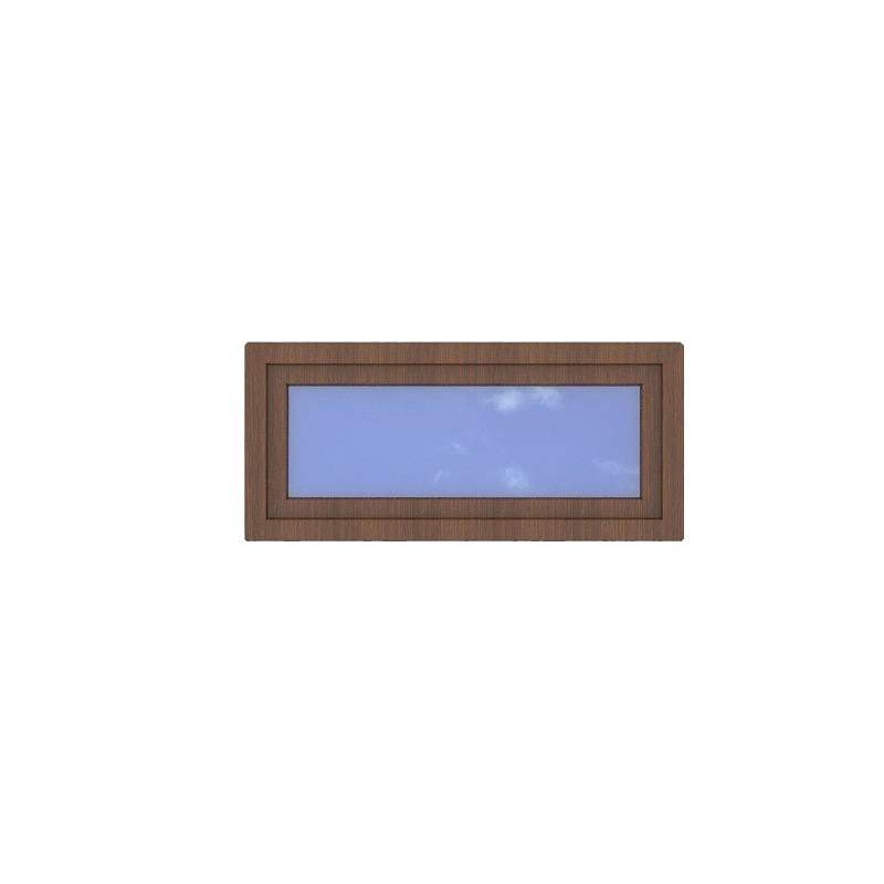 Okno PCV - 110x50 - DK1 - złoty dąb / białe