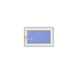 Okno PCV - 90x60 - DK1 - złoty dąb / białe
