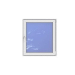 Okno PCV - 100x110 - DK1 - dąb bagienny / białe