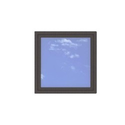 Okno PCV - 110x110 - DK1 - dąb bagienny / białe